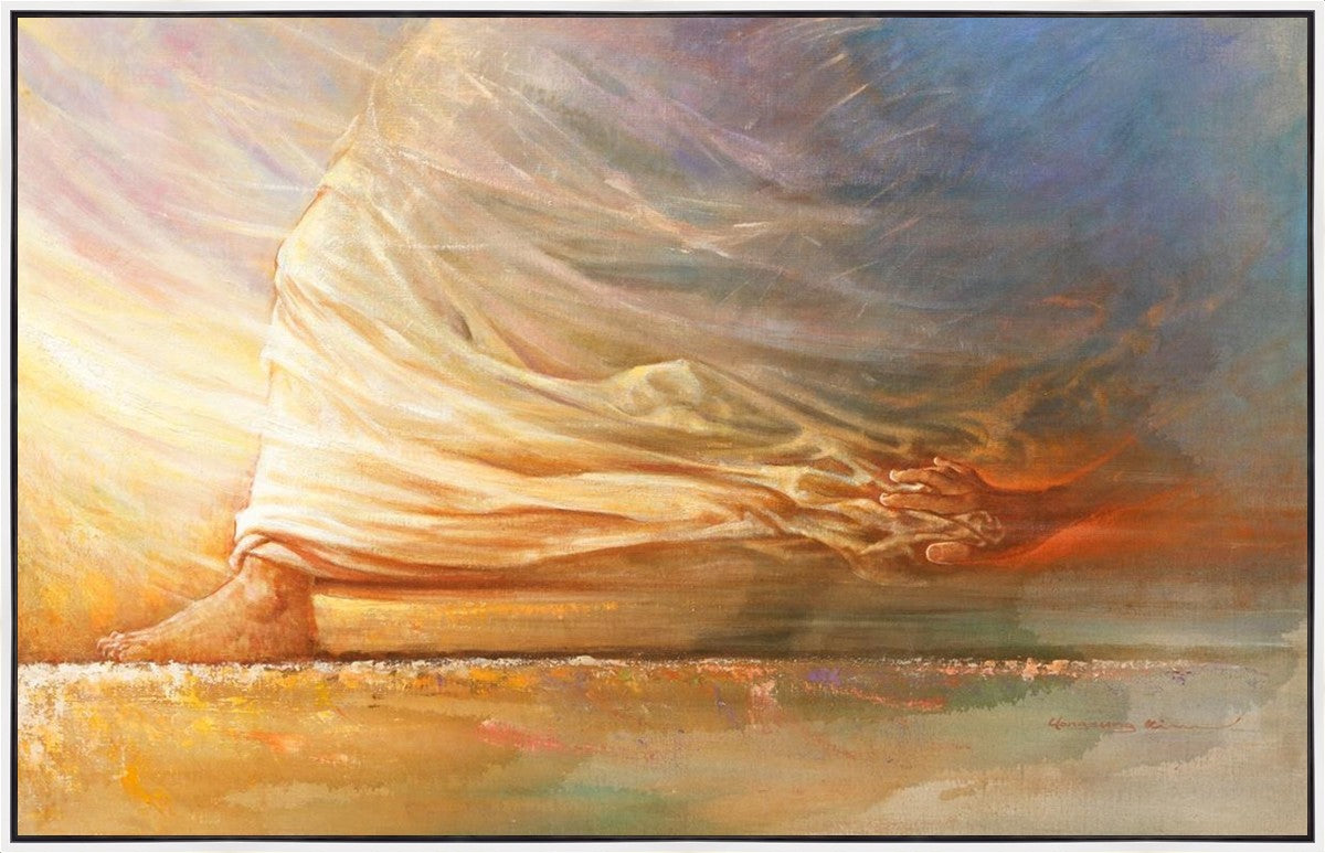 Touch of Faith Large Wall Art Gallery Wrap
