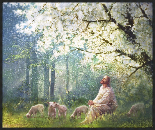 Sweet Is the Work Large Wall Art Gallery Wrap