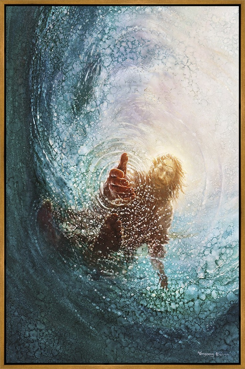 The Hand of God Large Wall Art  Gallery Wrap