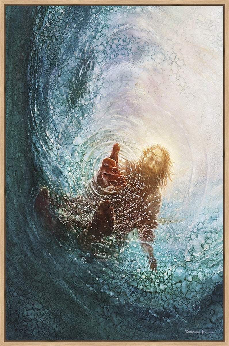 The Hand of God Large Wall Art  Gallery Wrap
