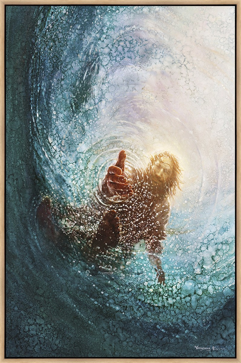 The Hand of God Large Wall Art  Gallery Wrap