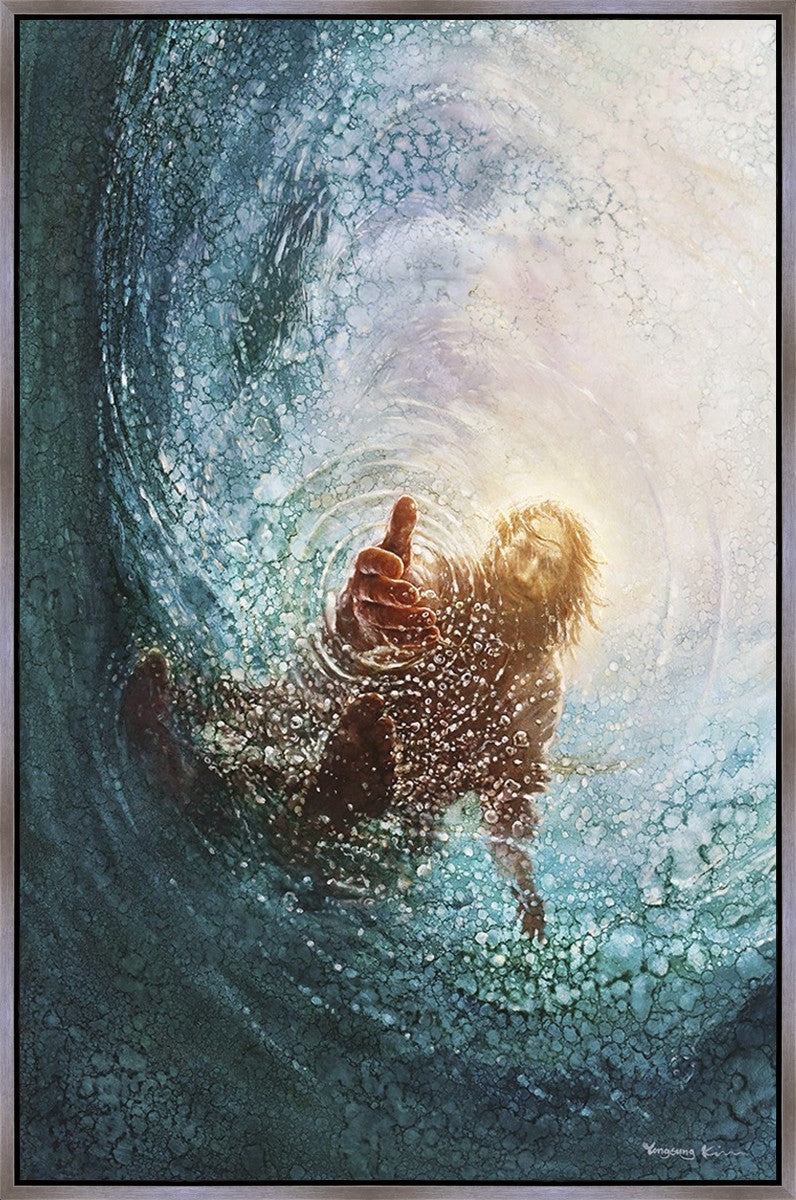 The Hand of God Large Wall Art  Gallery Wrap