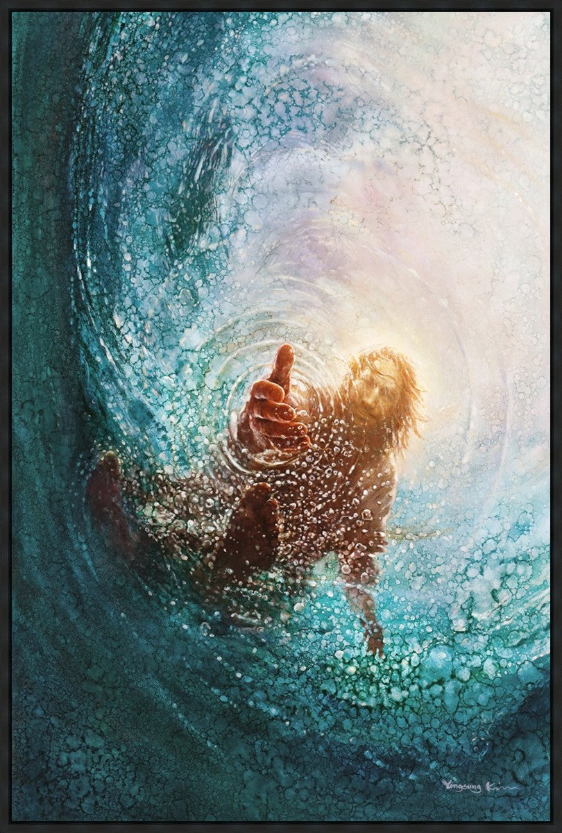 The Hand of God Large Wall Art  Gallery Wrap