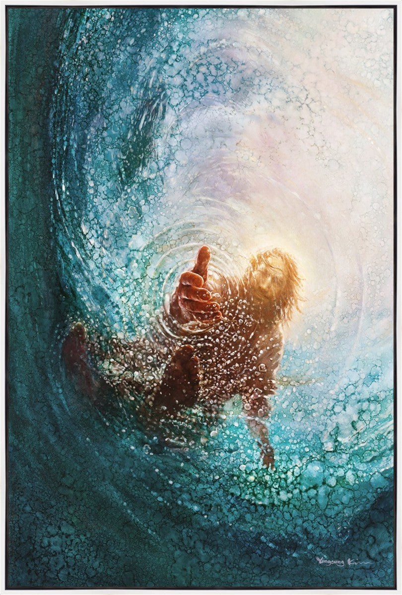 The Hand of God Large Wall Art  Gallery Wrap
