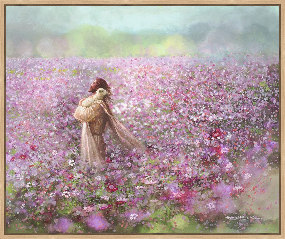 Calming Embrace Large Wall Art Gallery Wrap