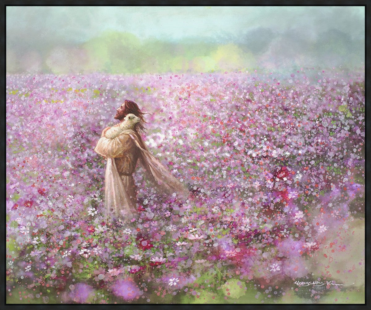 Calming Embrace Large Wall Art Gallery Wrap