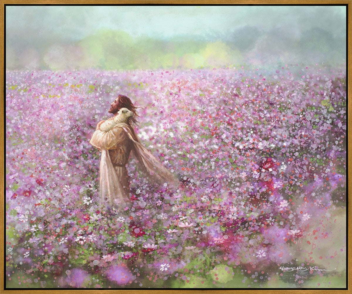 Calming Embrace Large Wall Art Gallery Wrap