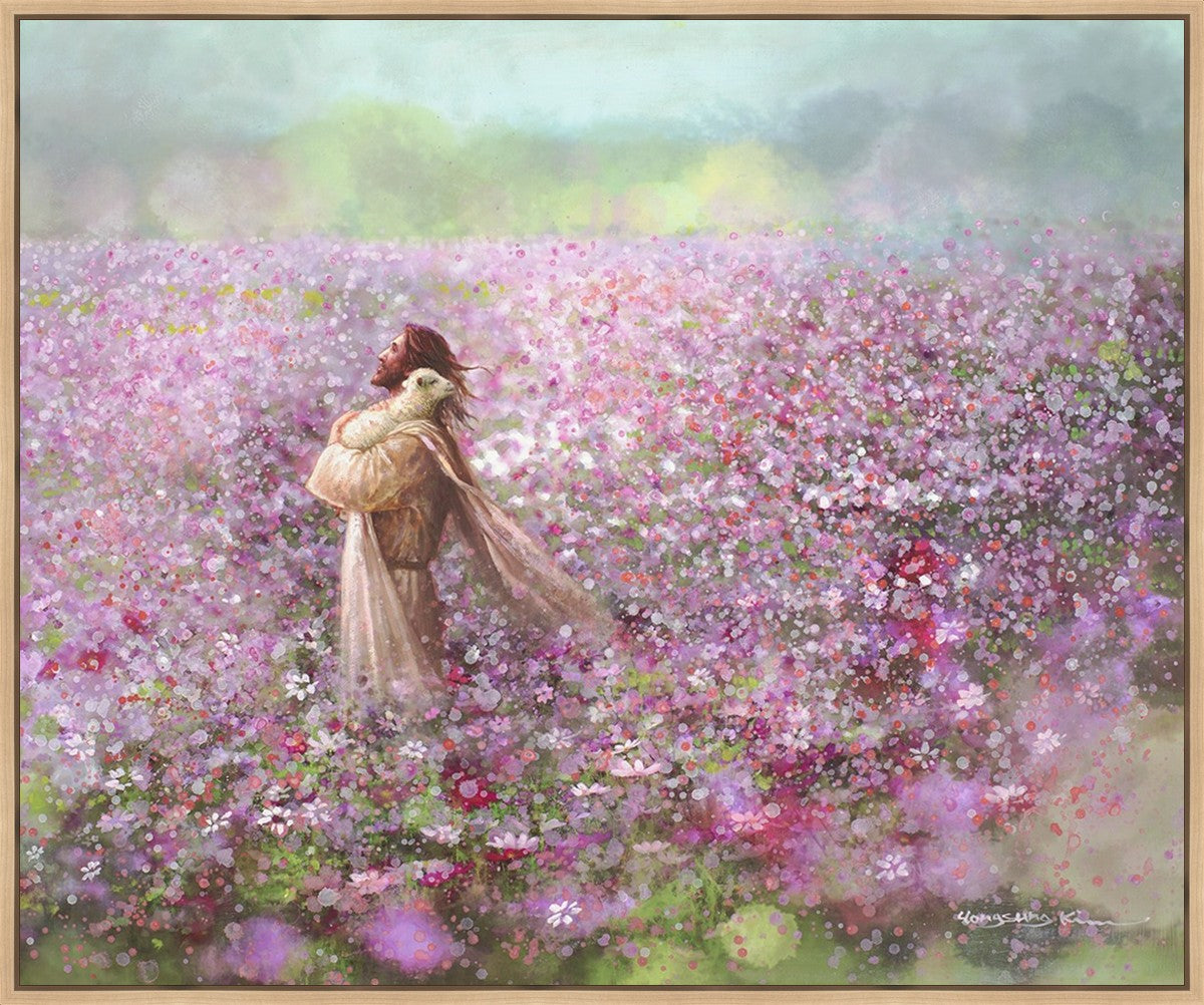 Calming Embrace Large Wall Art Gallery Wrap