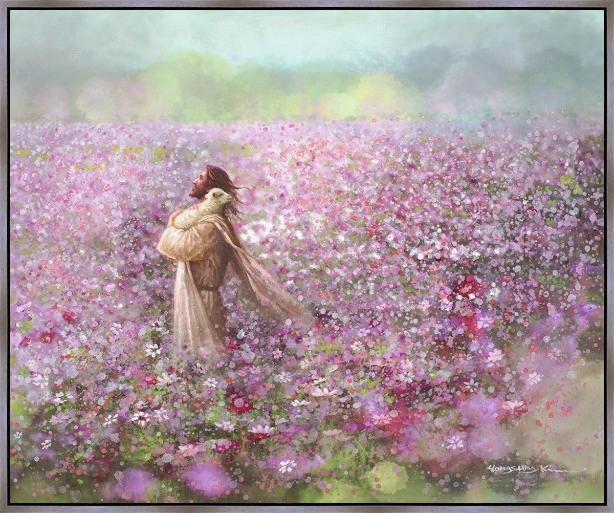 Calming Embrace Large Wall Art Gallery Wrap