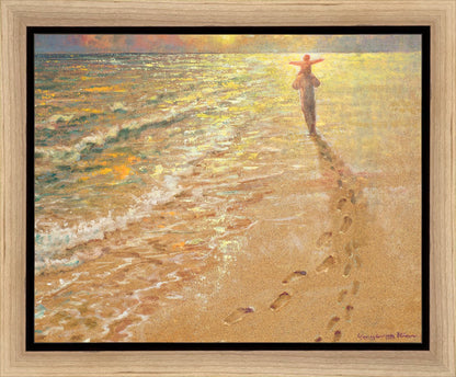 Footprints Gallery Wrap