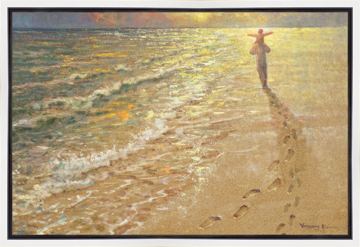 Footprints Gallery Wrap