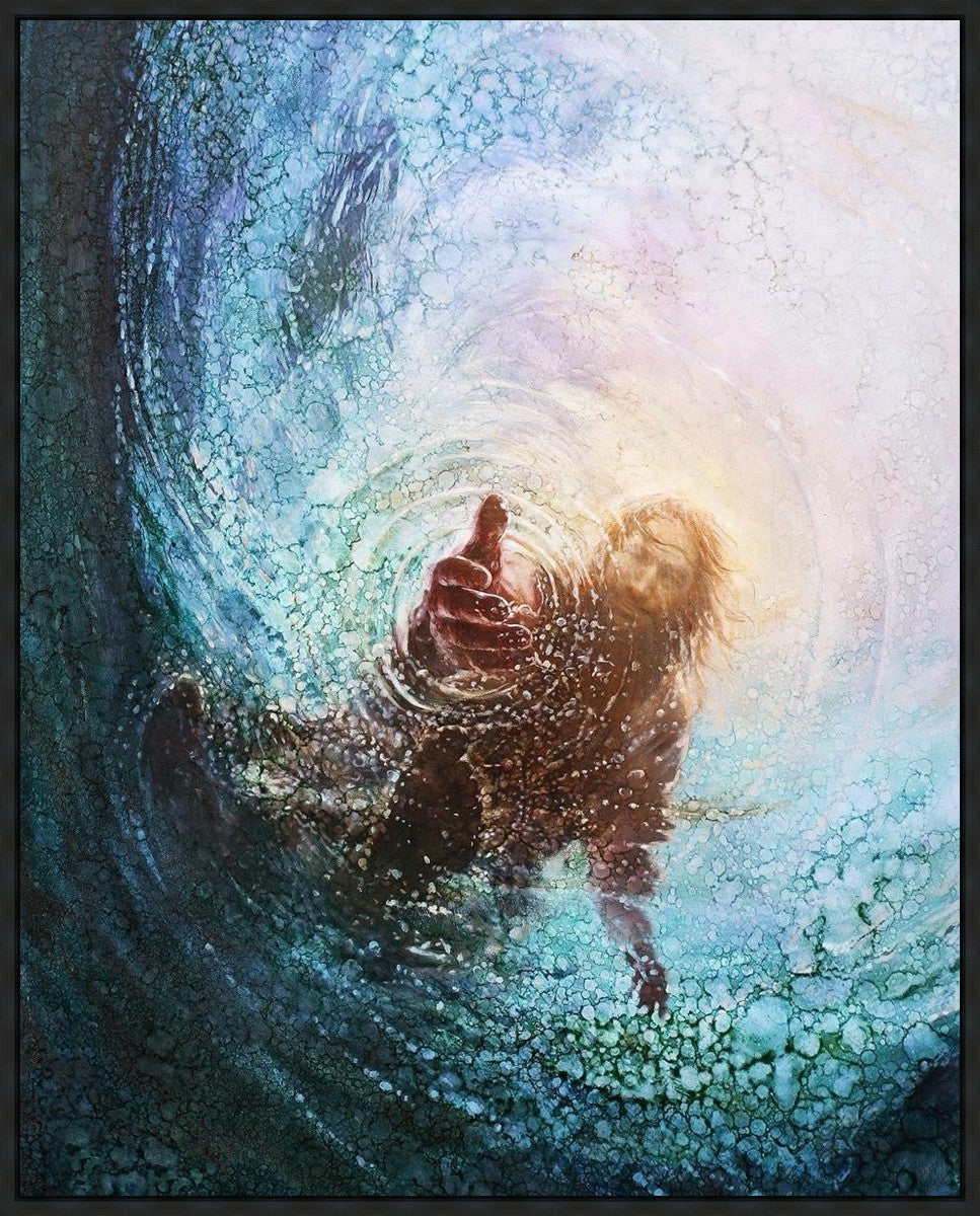 The Hand of God Large Wall Art  Gallery Wrap