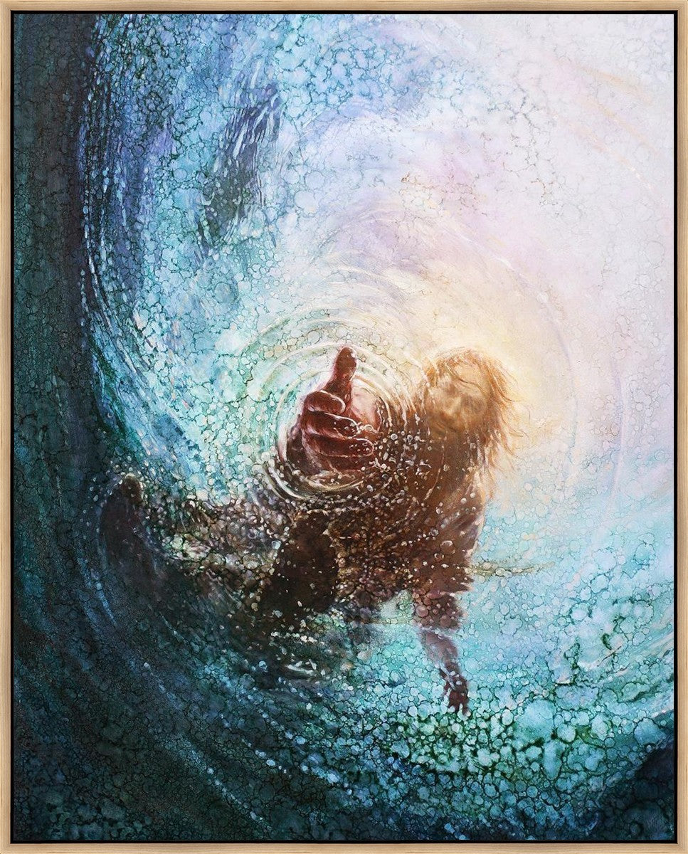 The Hand of God Large Wall Art  Gallery Wrap