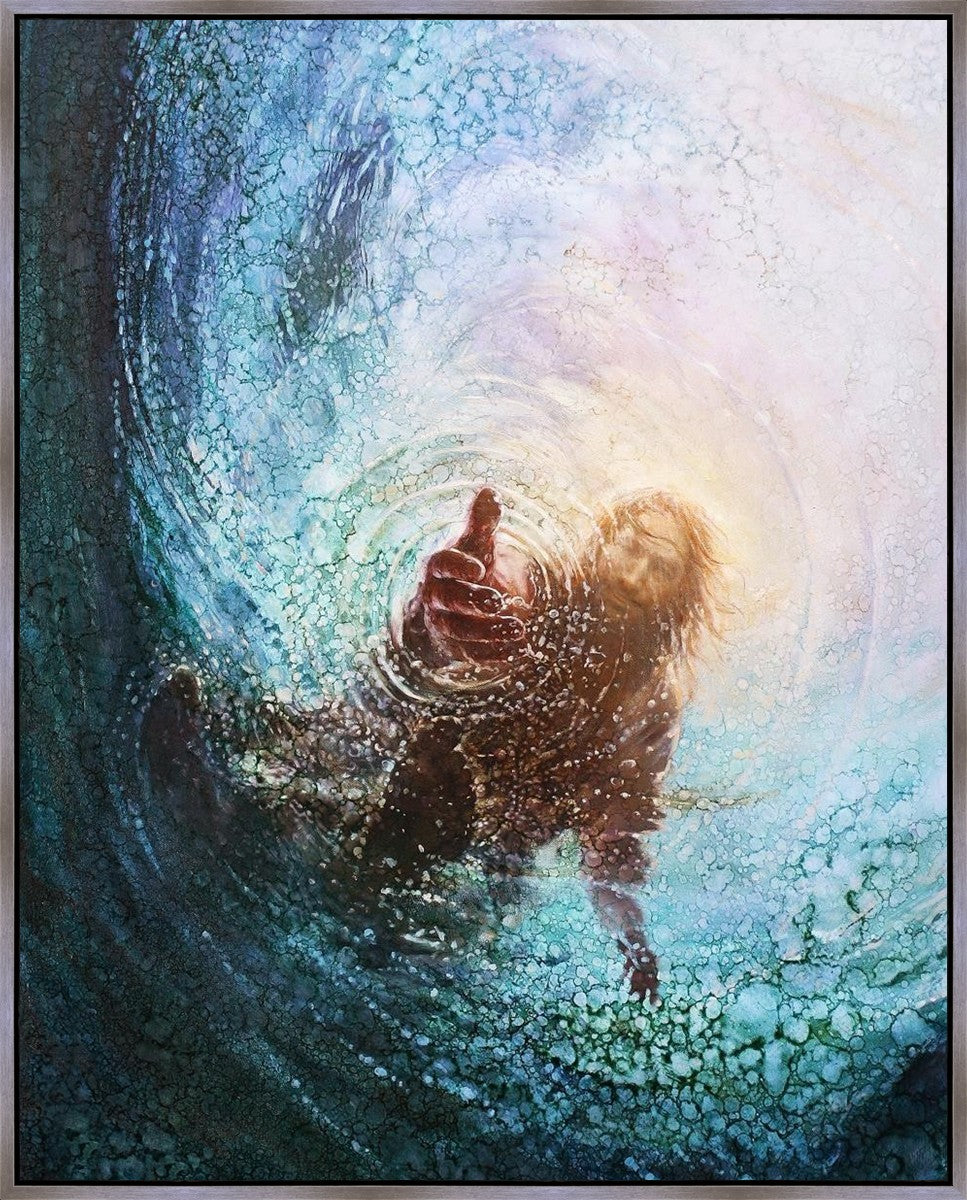 The Hand of God Large Wall Art  Gallery Wrap