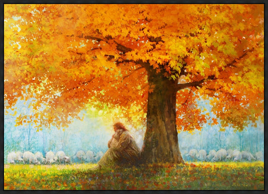 In His Arms Large Wall Art Gallery Wrap