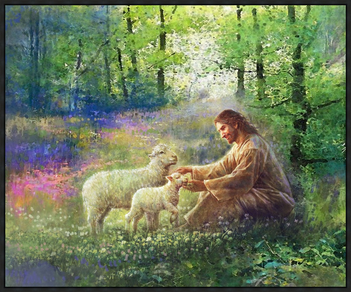 Bring Me The LIttle Ones Large Wall Art Gallery Wrap