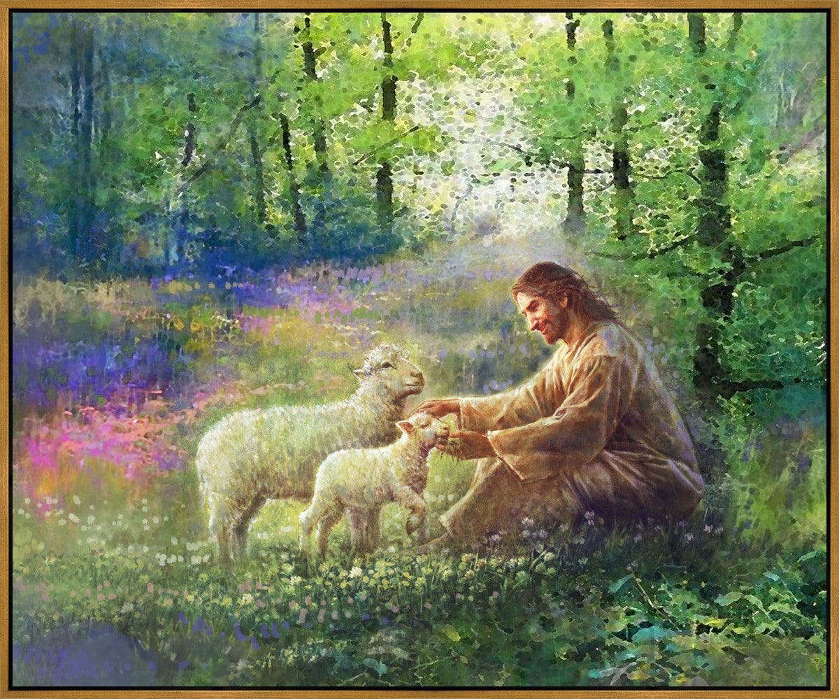 Bring Me The LIttle Ones Large Wall Art Gallery Wrap