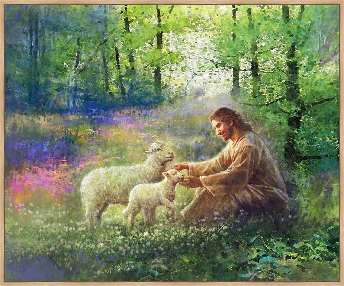 Bring Me The LIttle Ones Large Wall Art Gallery Wrap