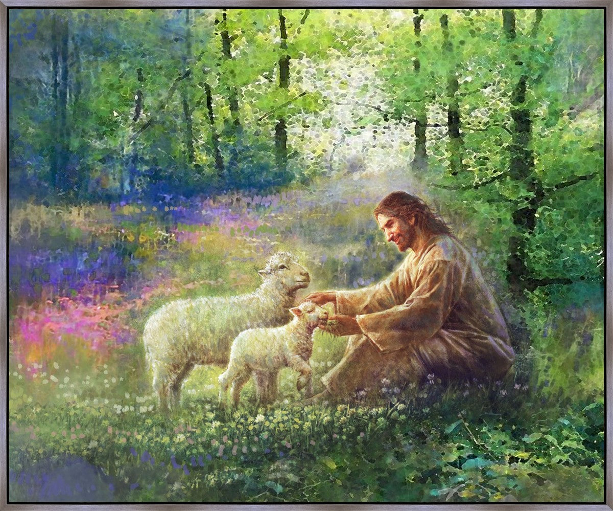 Bring Me The LIttle Ones Large Wall Art Gallery Wrap