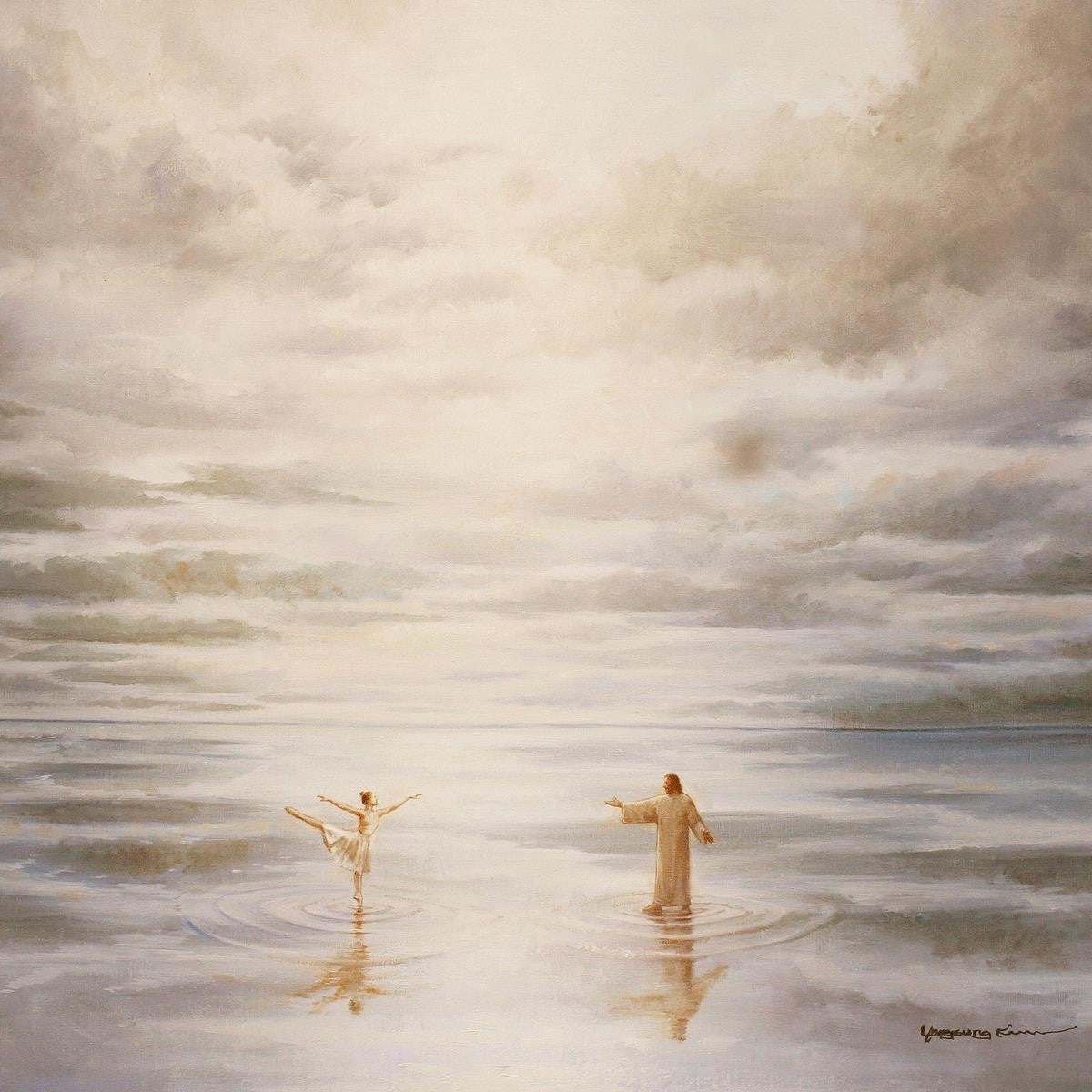 Dancing on Water Gallery Wrap