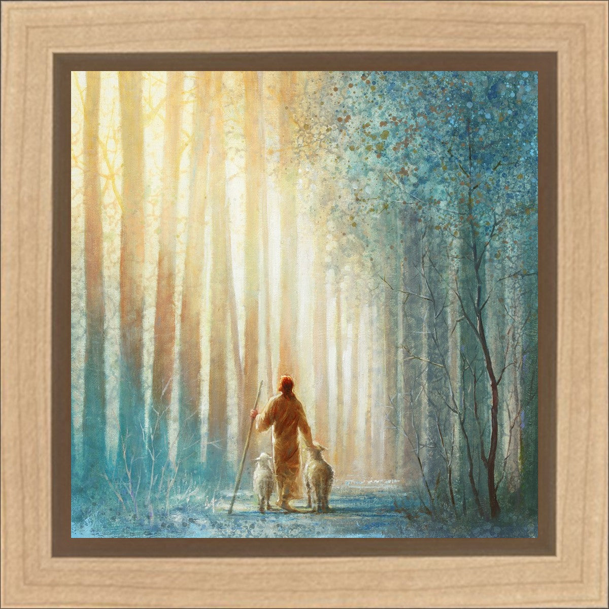 He Leadeth Me Gallery Wrap