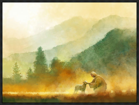 The Lost Sheep Large Wall Art Gallery Wrap