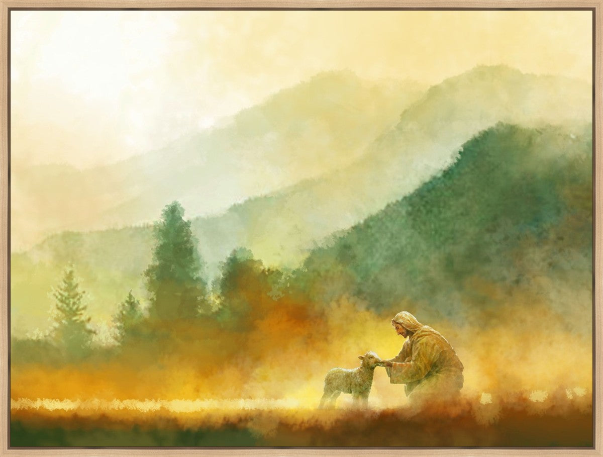 The Lost Sheep Large Wall Art Gallery Wrap