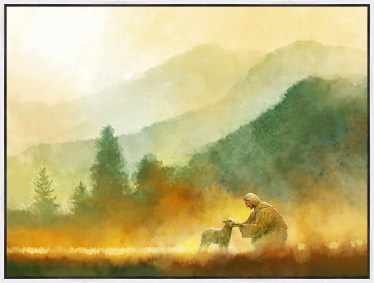 The Lost Sheep Large Wall Art Gallery Wrap