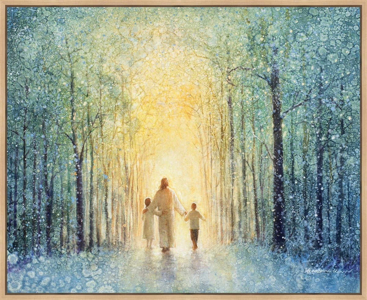 Teach Me Thy Paths Large Wall Art Gallery Wrap