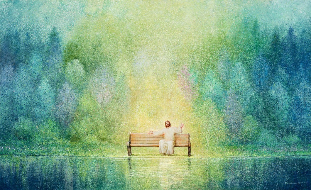 Come Unto Me and I Will Give You Rest Large Wall Art Gallery Wrap