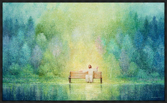 Come Unto Me and I Will Give You Rest Large Wall Art Gallery Wrap