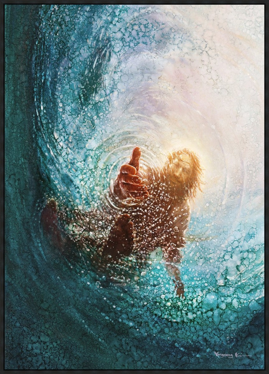 The Hand of God Large Wall Art  Gallery Wrap