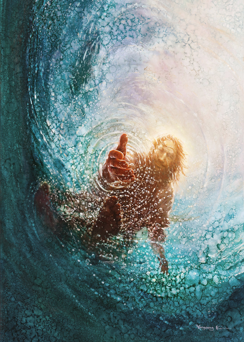 The Hand of God Large Wall Art