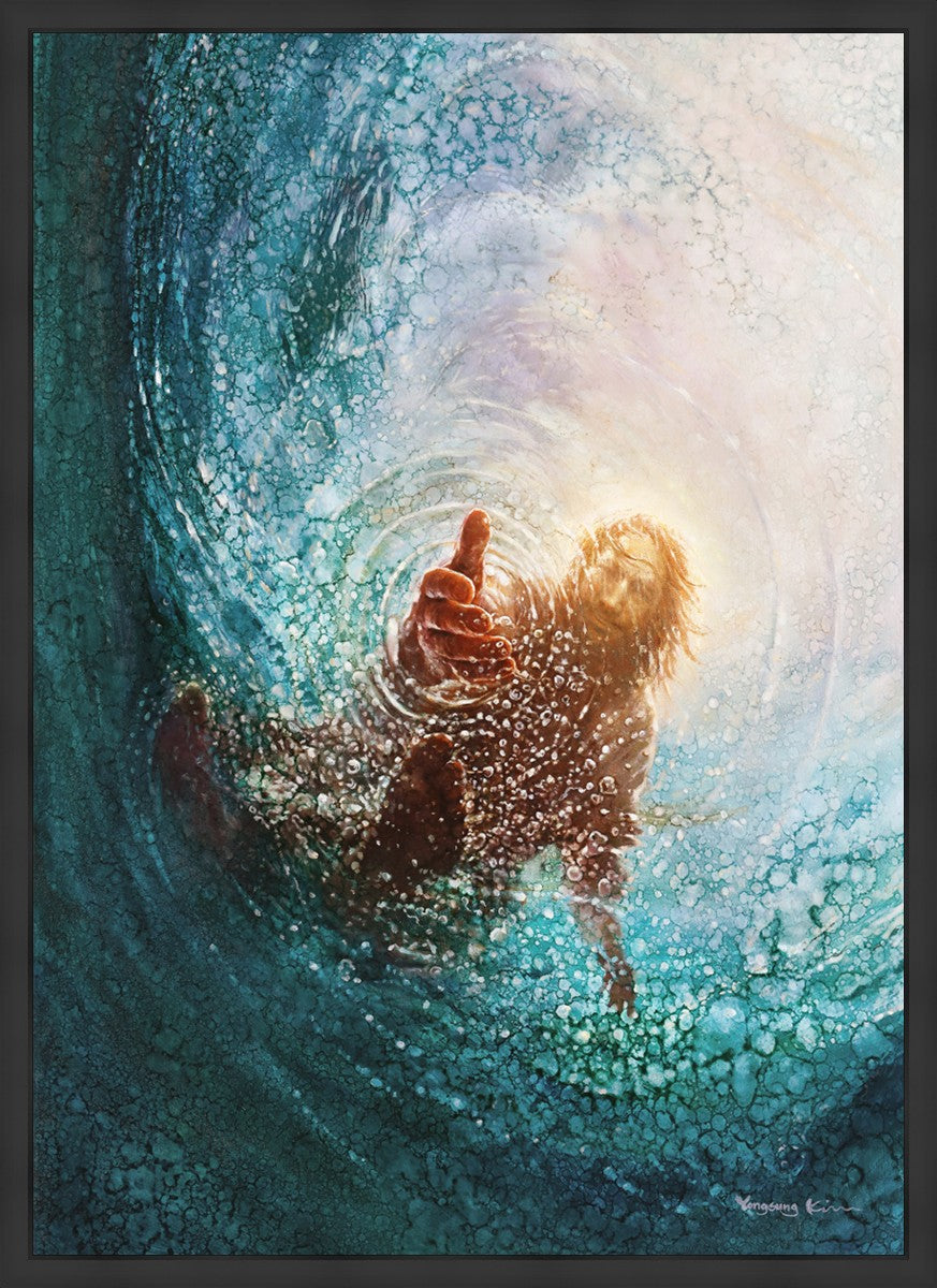 The Hand of God Large Wall Art