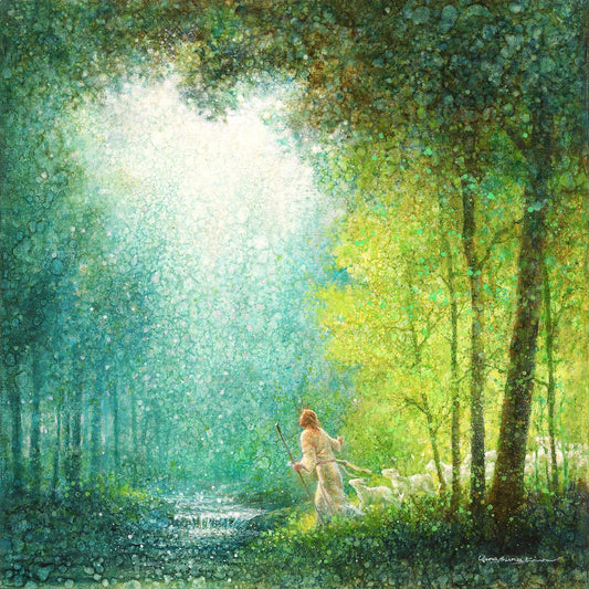 Lead Me Original Painting 24.5 X 24 1/2