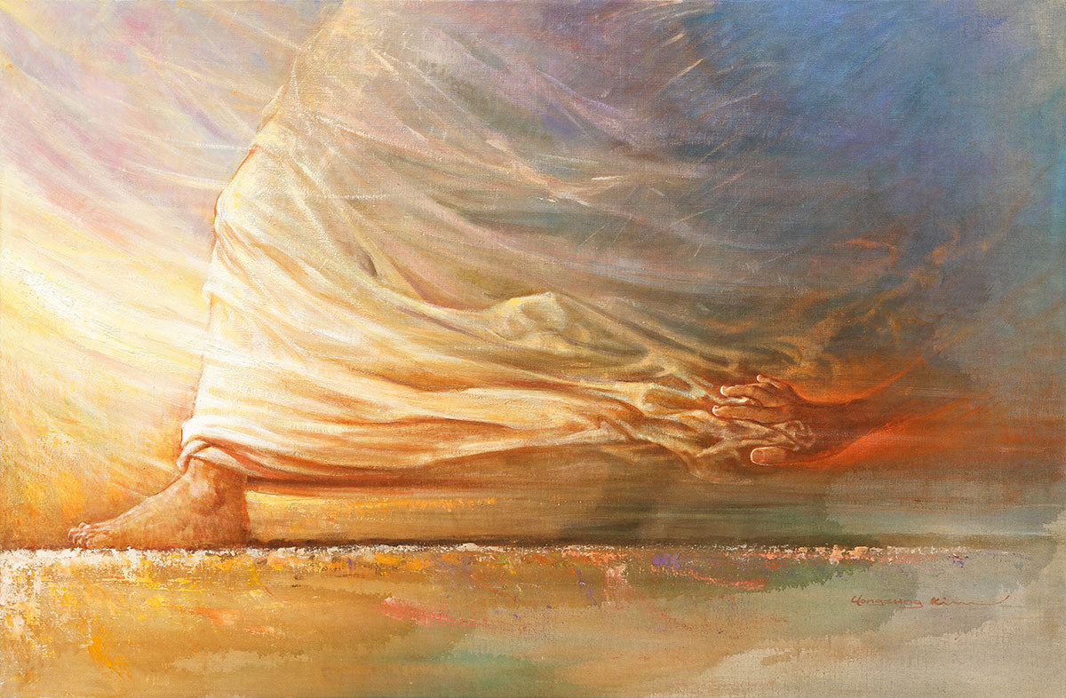 Touch Of Faith Original Painting by Yongsung Kim – Yongsung Kim Art